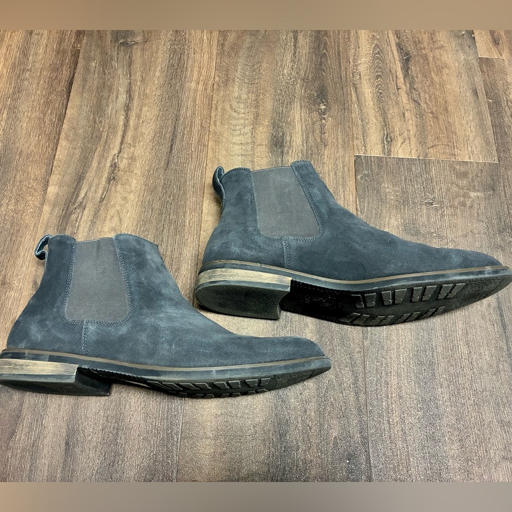 Bruno Marc Men's Gray Chelsea Boots